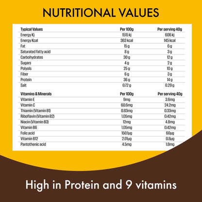Peanut & Caramel Vitamin & Protein Bar by FULFIL