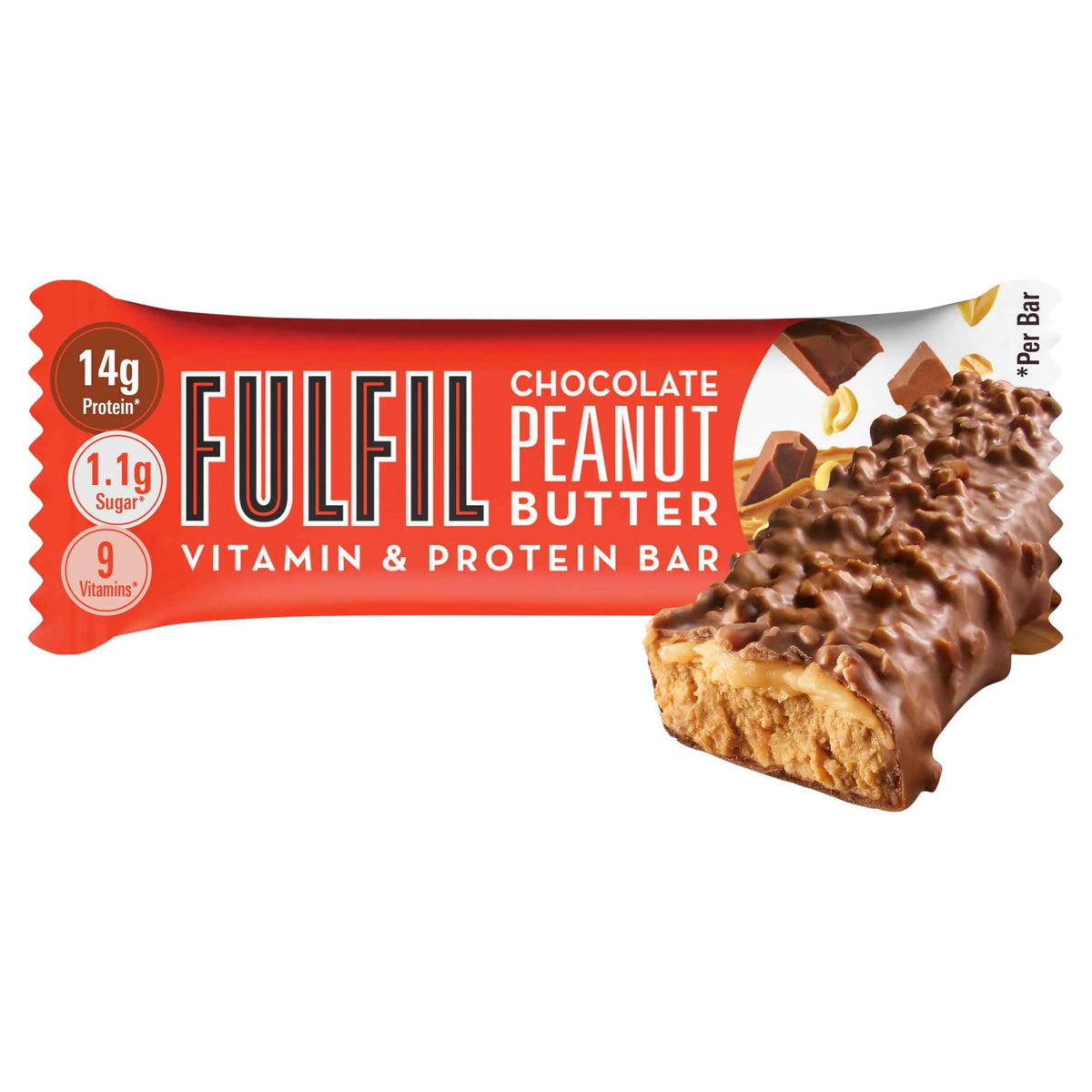 Vitamin & Protein Bar - Chocolate by FULFIL