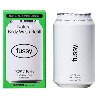 Natural Body Wash Refill Tropic Tonic by FUSSY