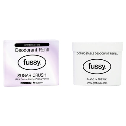 Natural Deodorant Refill Sugar Crush 40g by FUSSY