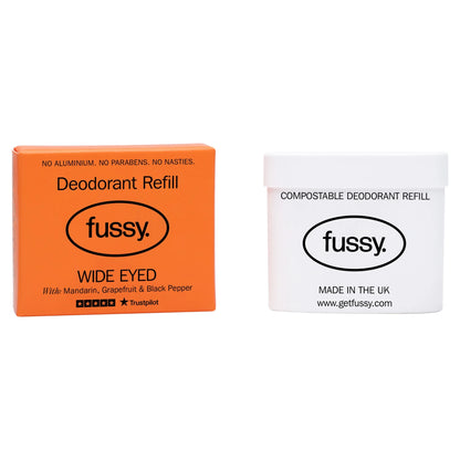 Natural Deodorant Refill Wide Eyed 40g by FUSSY