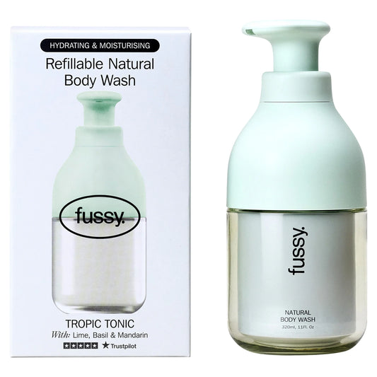 Refillable Natural Body Wash Tropic by FUSSY