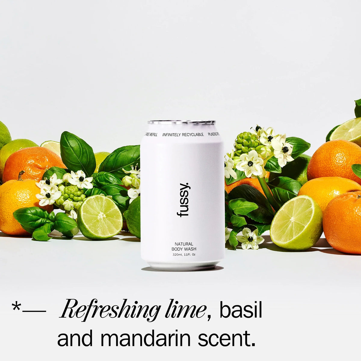 Refillable Natural Body Wash Tropic by FUSSY