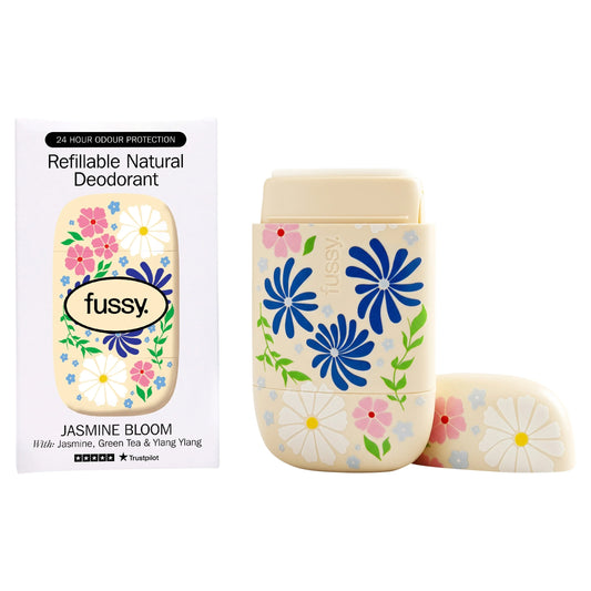 Refillable Natural Deodorant Jasmine by FUSSY