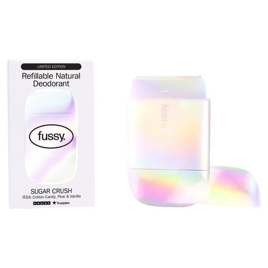 Refillable Natural Deodorant Sugar by FUSSY