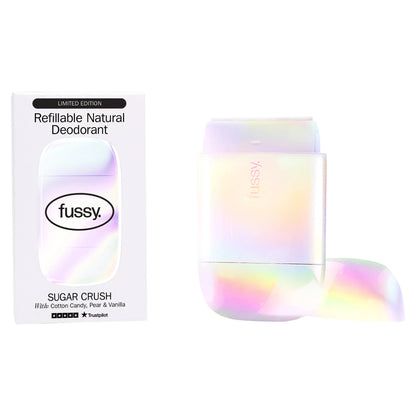 Refillable Natural Deodorant Sugar by FUSSY
