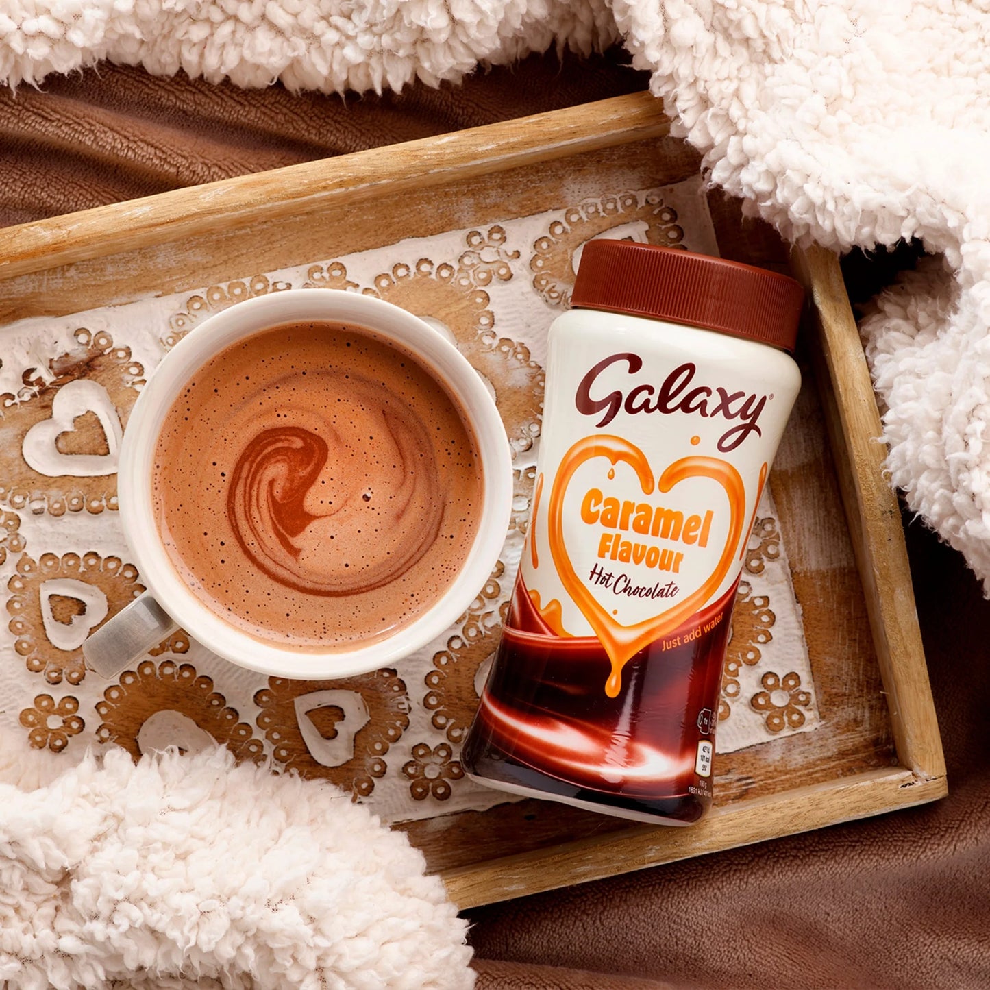 Caramel Flavour Hot Chocolate 275g by GALAXY