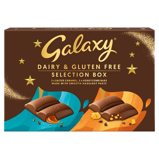 Dairy & Gluten Free Selection Box 160g by GALAXY at The British Vault