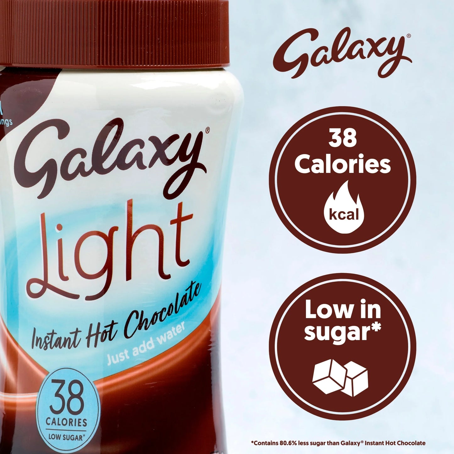 Light Instant Hot Chocolate 210g by GALAXY