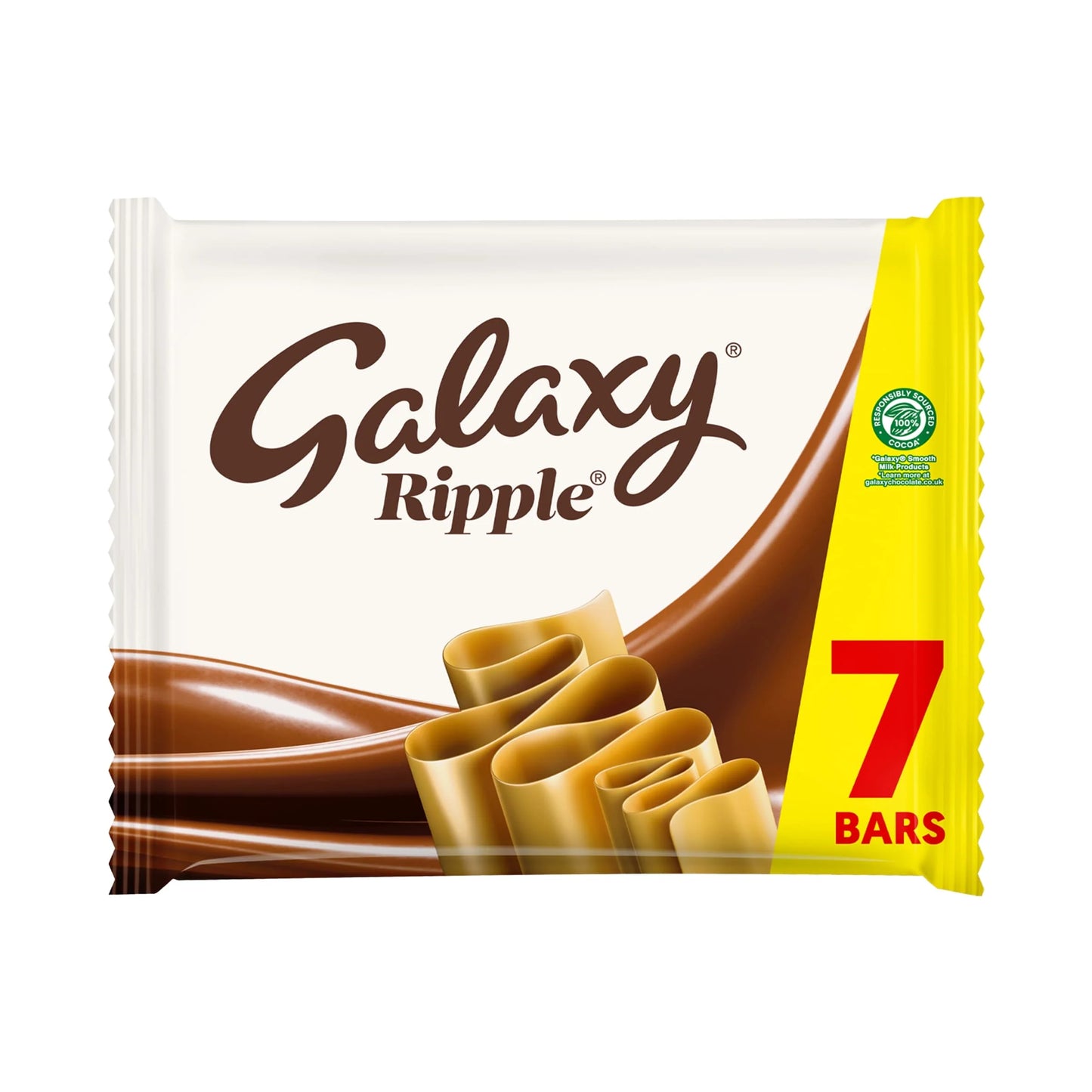Ripple Milk Chocolate Bar 7 X 30g by GALAXY