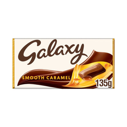 Smooth Caramel & Milk Chocolate Bar 135g by GALAXY