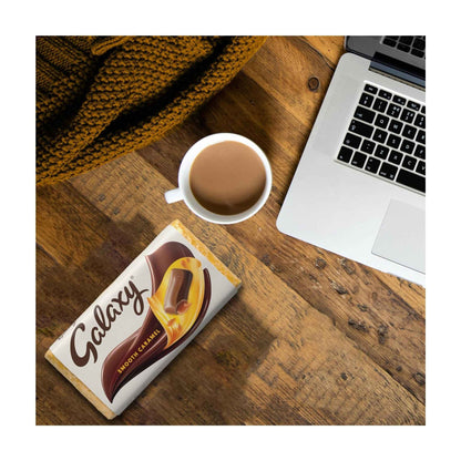 Smooth Caramel & Milk Chocolate Bar 135g by GALAXY