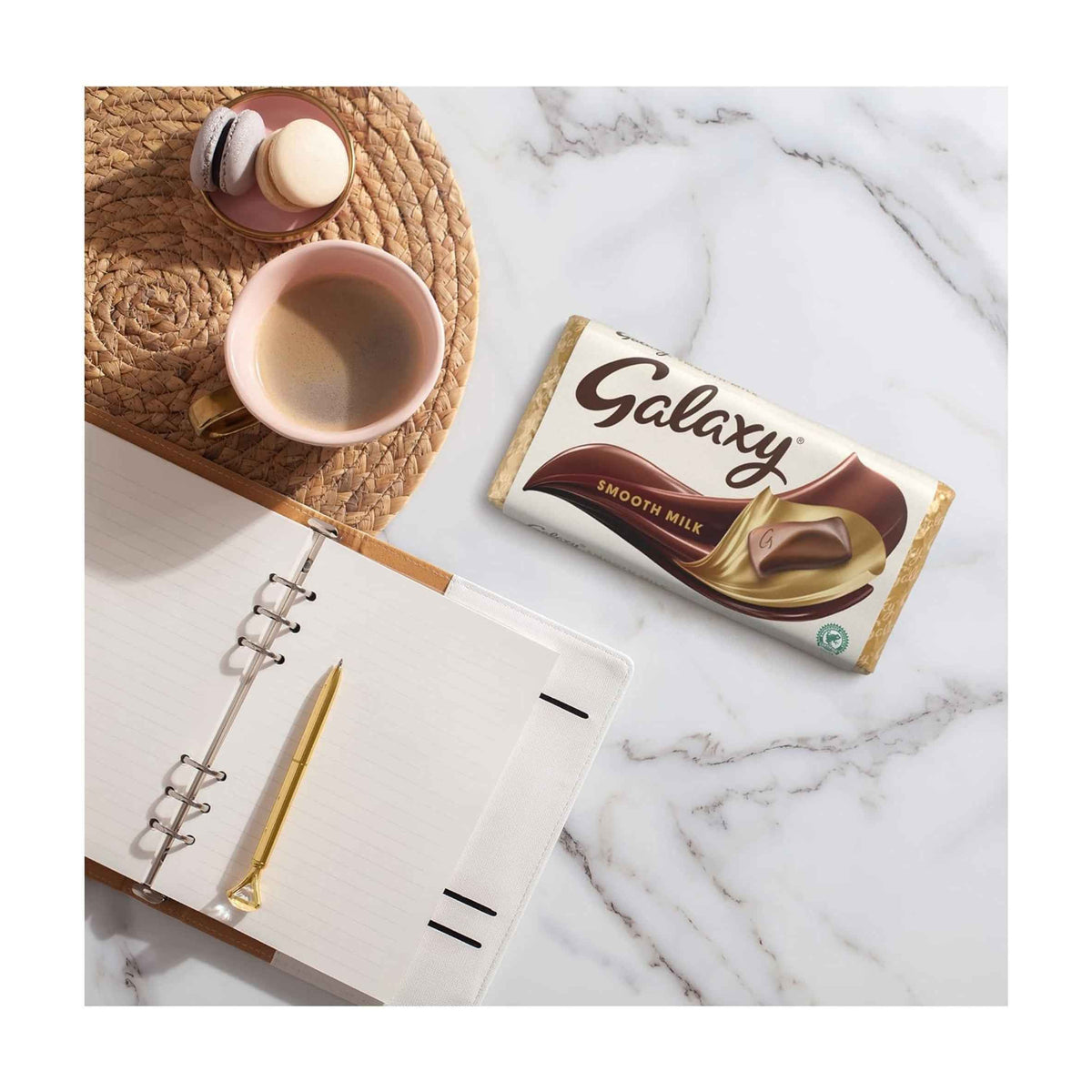 Smooth Milk Chocolate Bar 100g by GALAXY