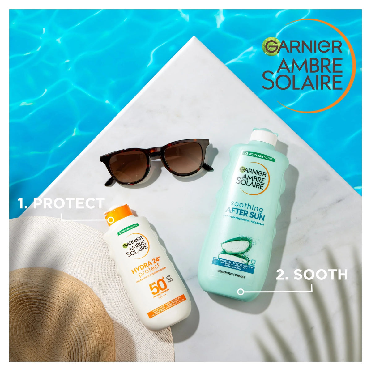 Garnier AMBRE SOLAIRE After Sun Lotion 400ml UK