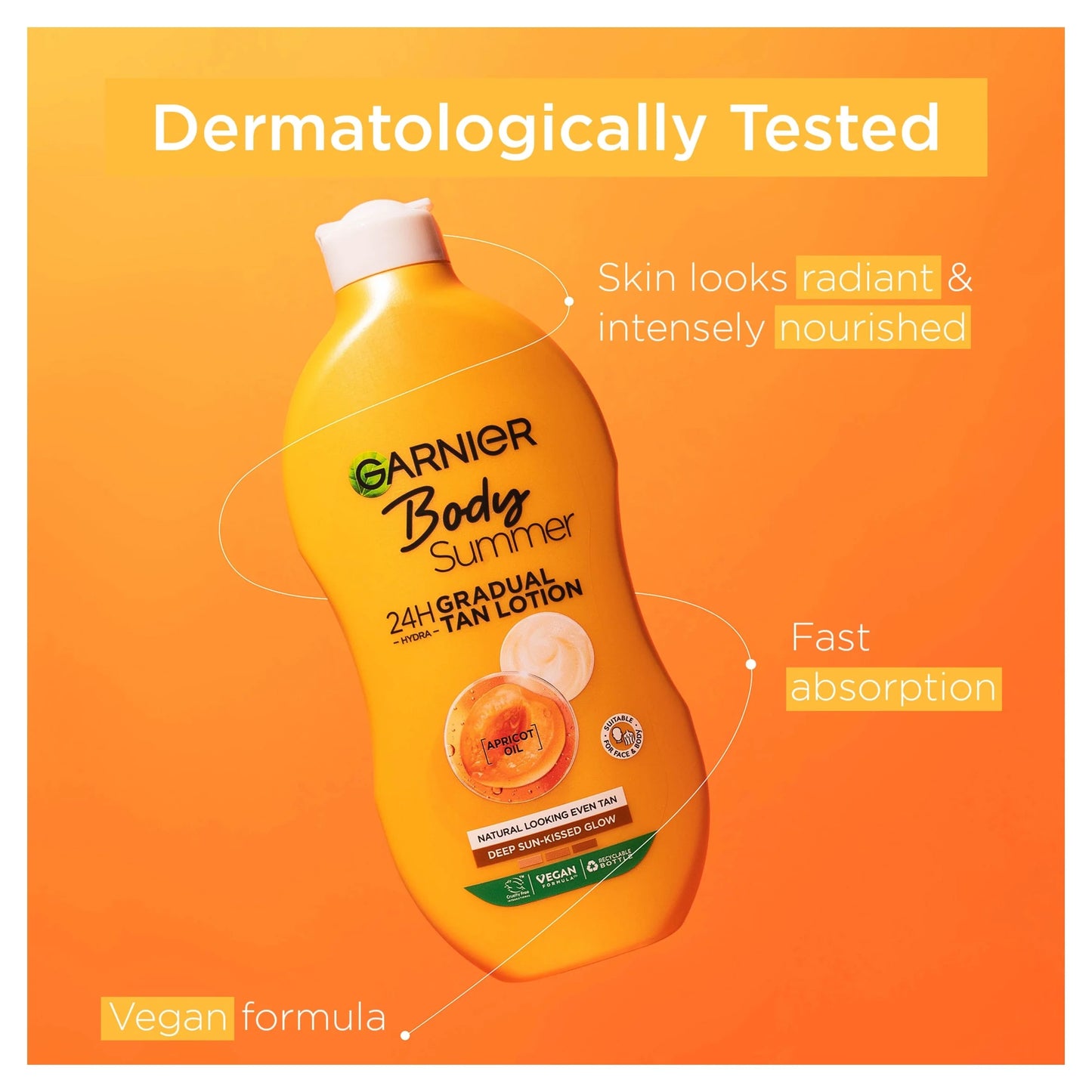Body Deep Gradual Tan Moisturiser by GARNIER