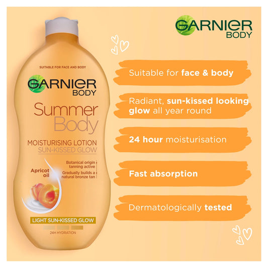 Body Light Gradual Tan Moisturiser by GARNIER
