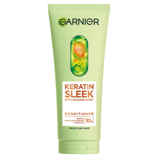 Keratin Sleek Conditioner 200ml by GARNIER