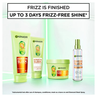 Keratin Sleek Conditioner 200ml by GARNIER