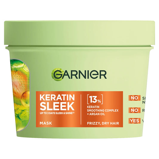 Keratin Sleek Mask 370ml by GARNIER