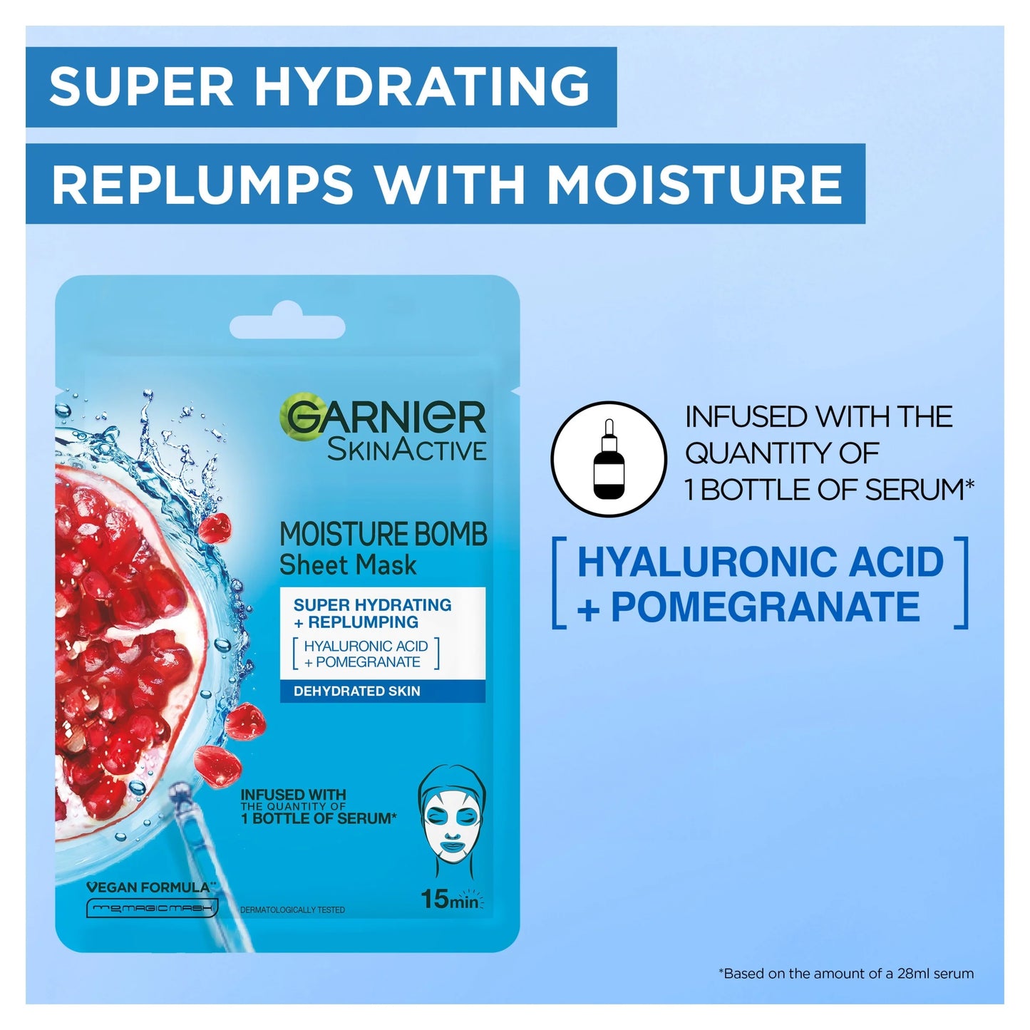 Moisture Bomb Hydrating Face Mask by GARNIER
