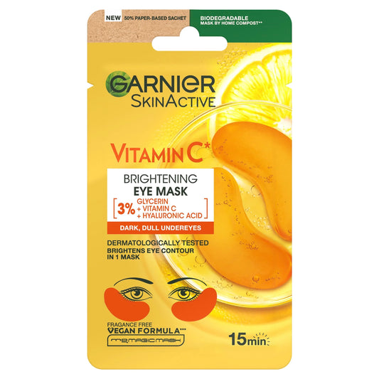 Skinactive Brightening Eye Mask With by GARNIER