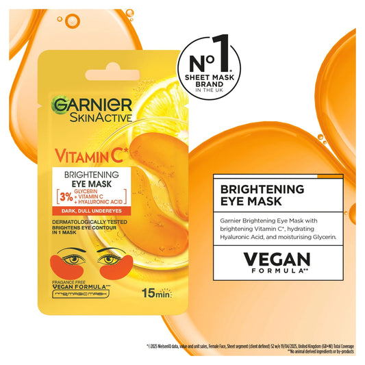 Skinactive Brightening Eye Mask With by GARNIER