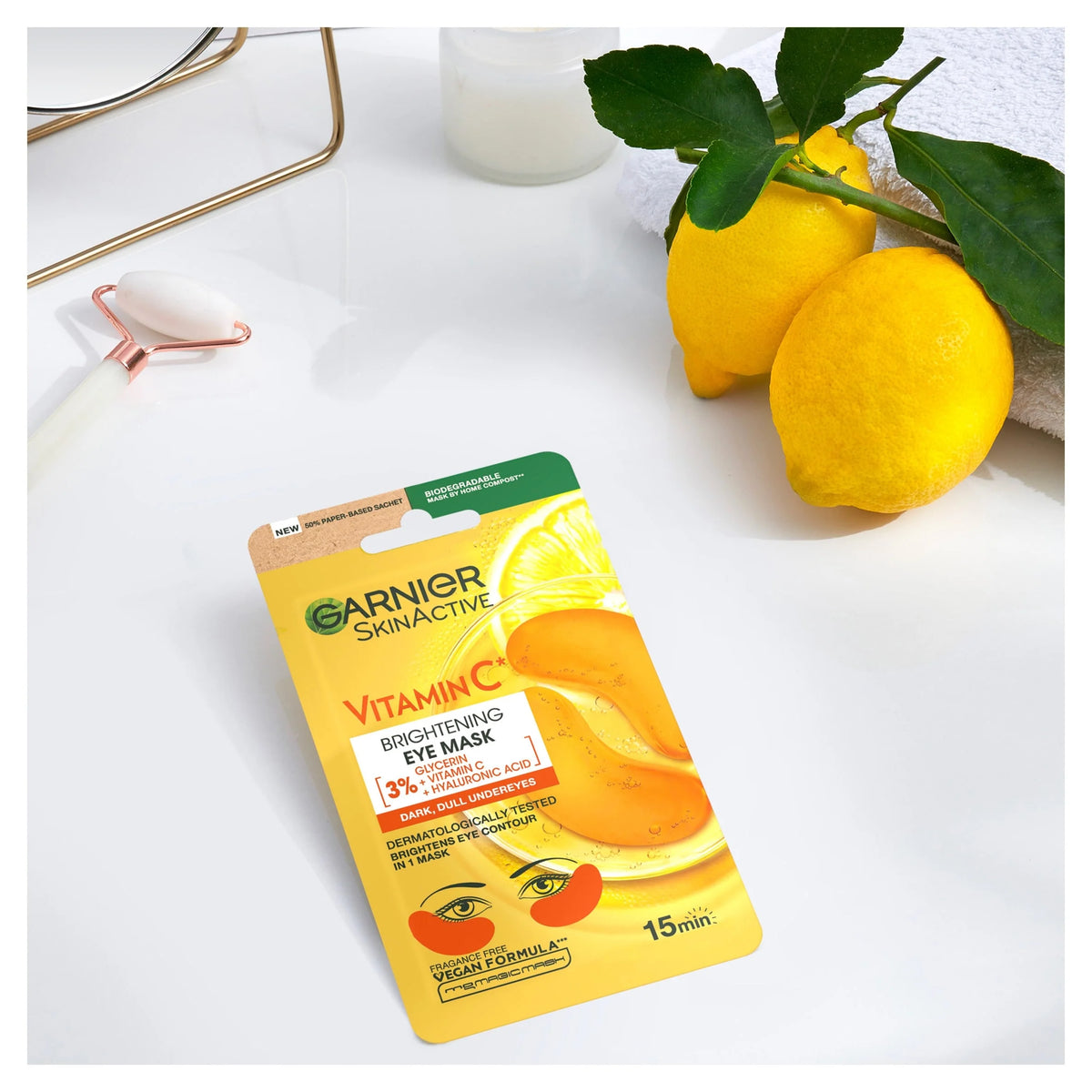 Skinactive Brightening Eye Mask With by GARNIER