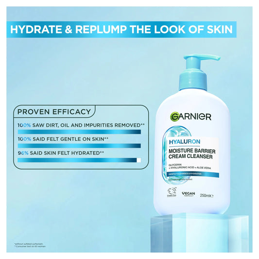 Skinactive Soothing Aloe Cream Cleanser 250ml by GARNIER