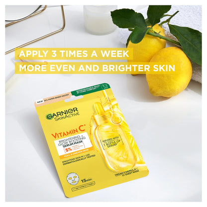 Skinactive Vitamin C Sheet Mask 28g by GARNIER