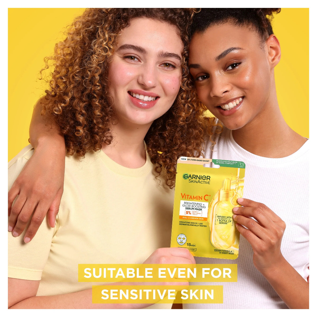 Skinactive Vitamin C Sheet Mask 28g by GARNIER