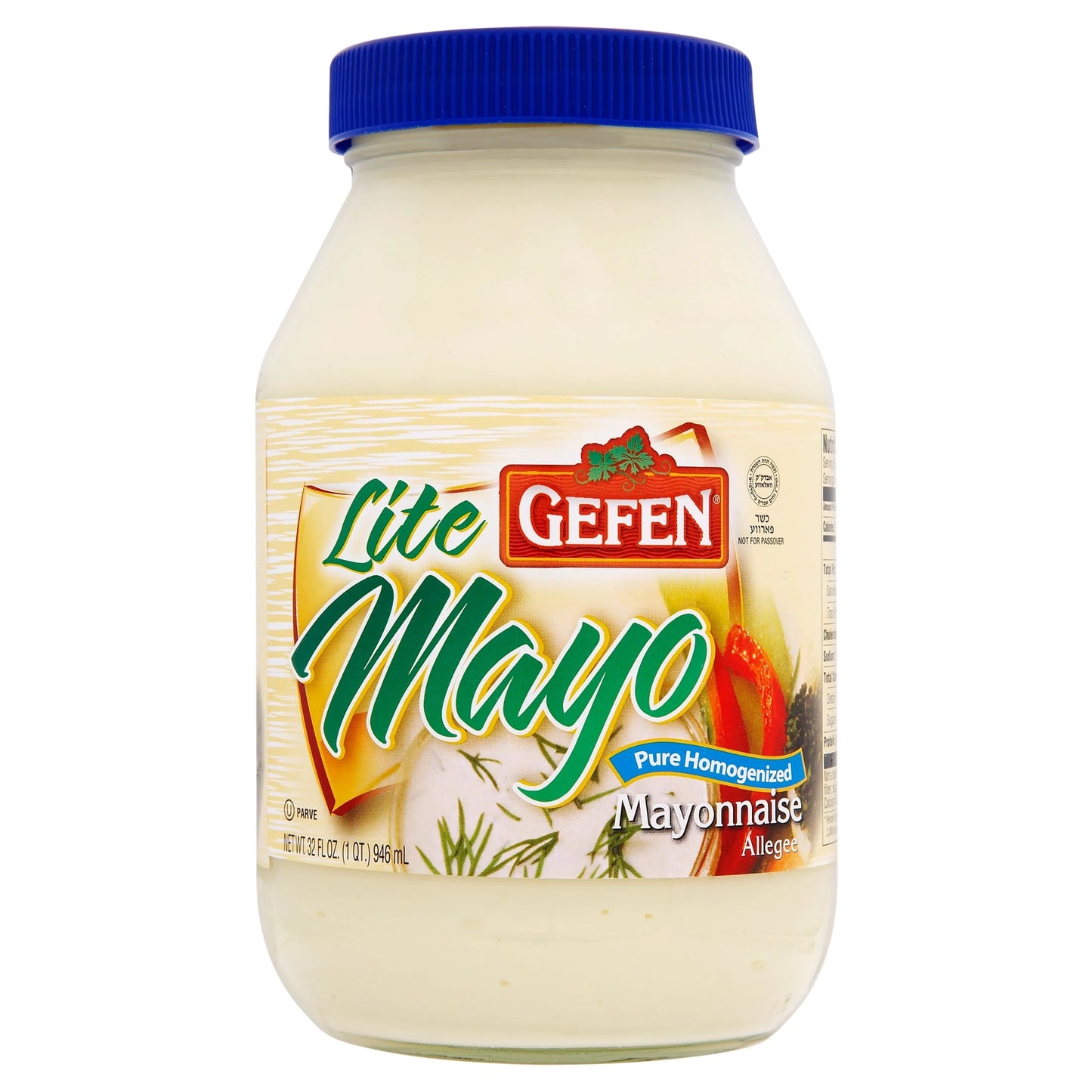 Lite Mayonnaise 946ml by GEFEN