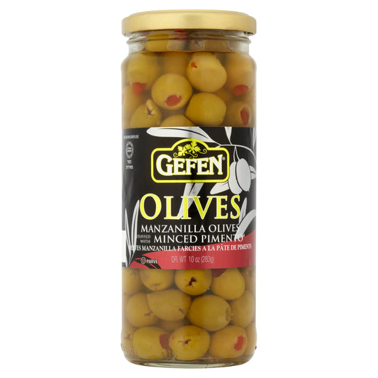 Spanish Stuffed Olives 283g by GEFEN