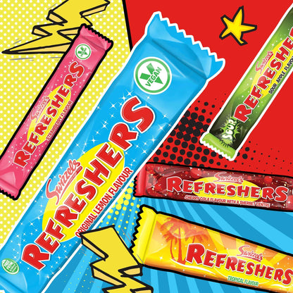Giant New Refresher Chew Bar 18g by Swizzels