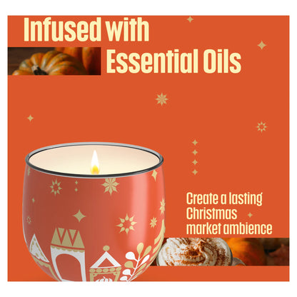 Pumpkin Spice Latte Candle 108g by glade at The British Vault