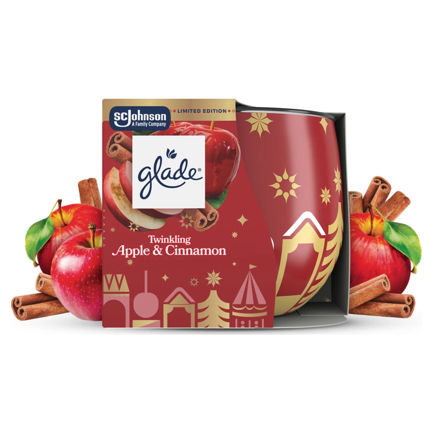 Warm Apple Pie Candle 108g by glade