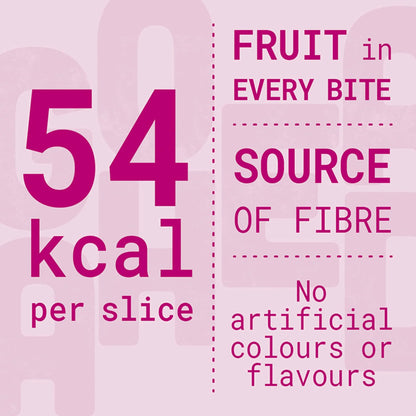 Raspberry Crispy Fruit Slices Snack Bars Multipack 4 X by GO AHEAD