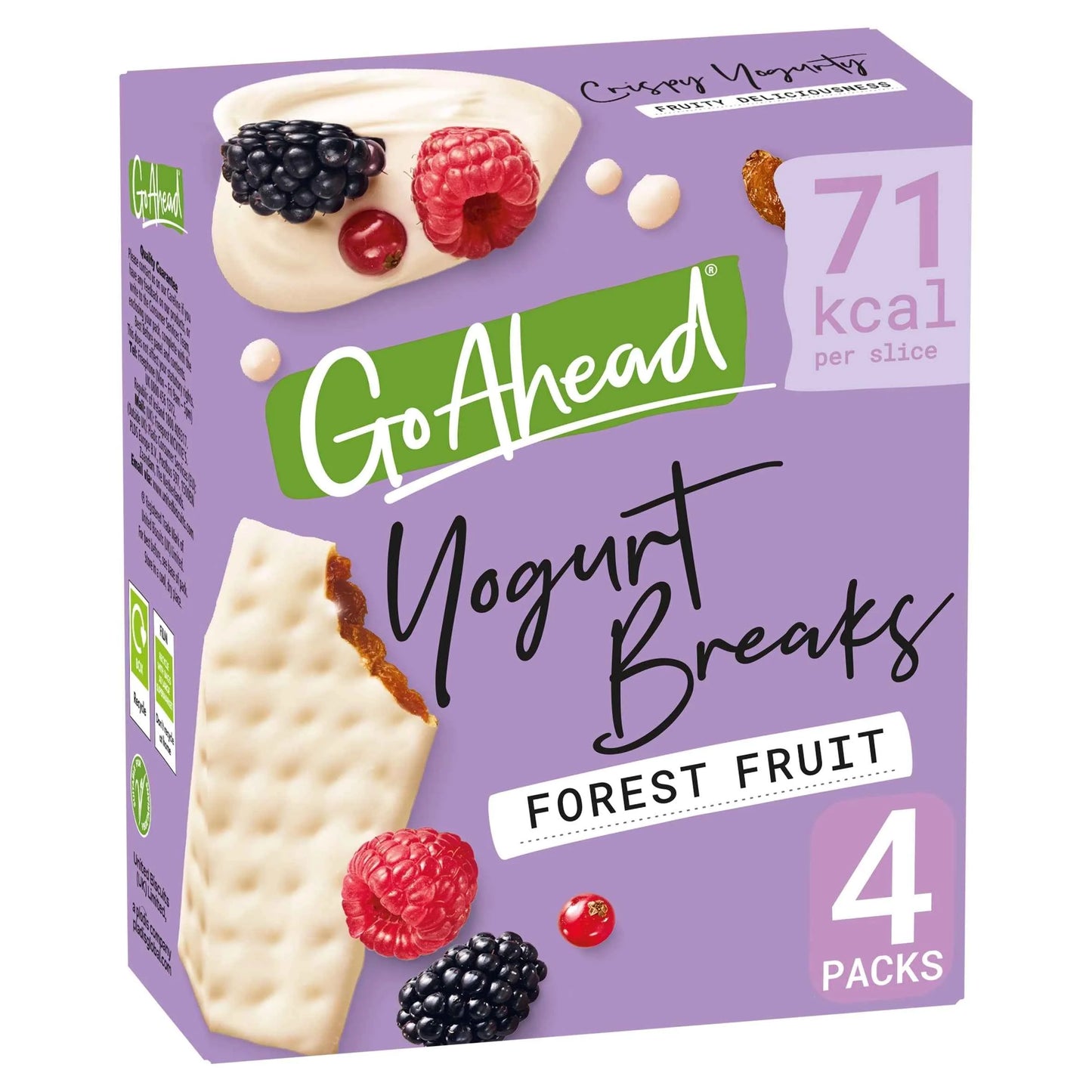 Yogurt Breaks - Forest Fruit 4 X by GO AHEAD