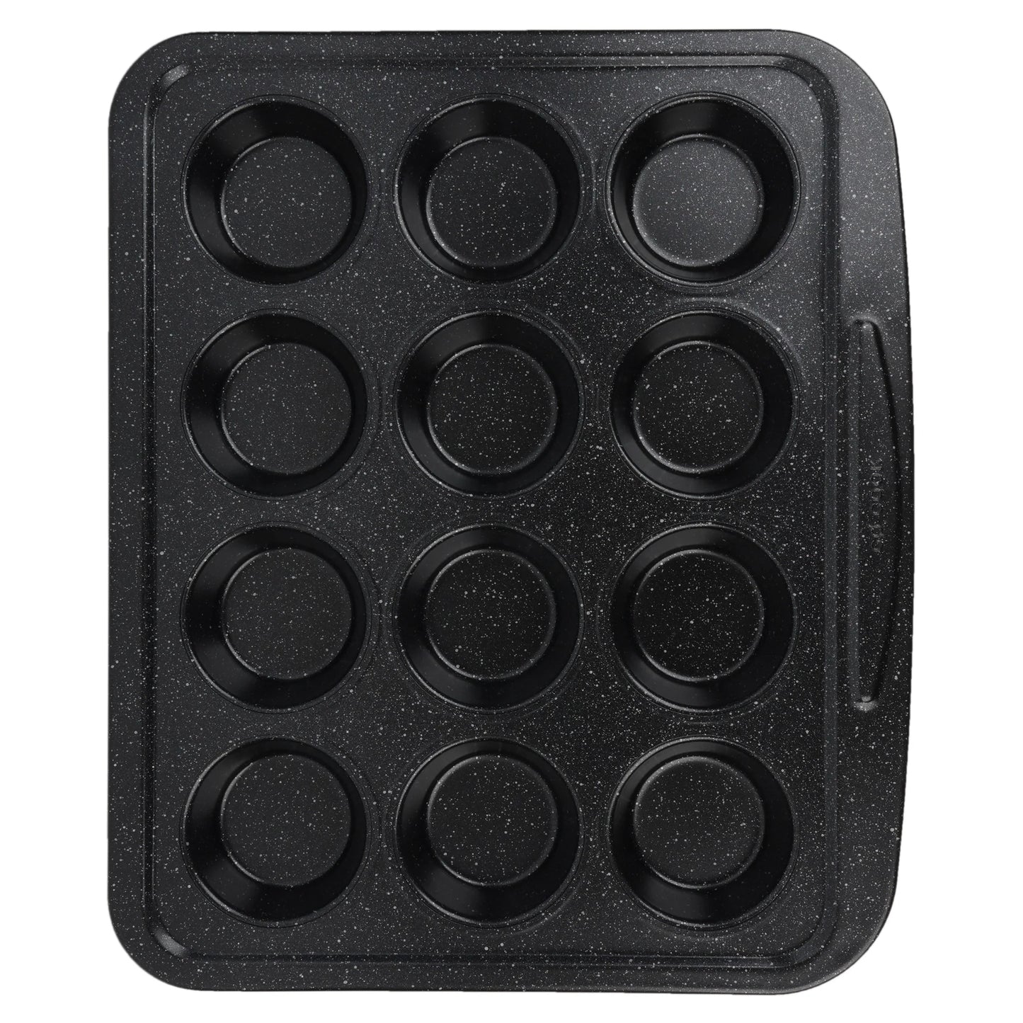 Marble 12 Cup Muffin Tray by GO COOK