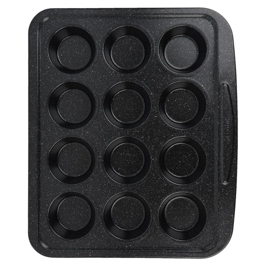 Marble 12 Cup Muffin Tray by GO COOK
