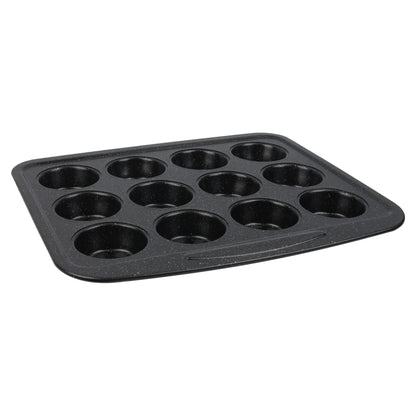 Marble 12 Cup Muffin Tray by GO COOK