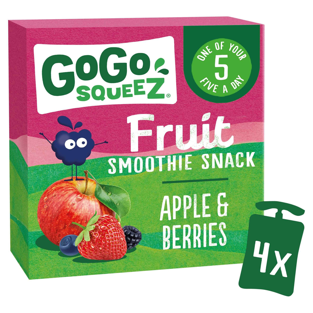 Fruit Smoothie Snack Apple by GOGO SQUEEZ