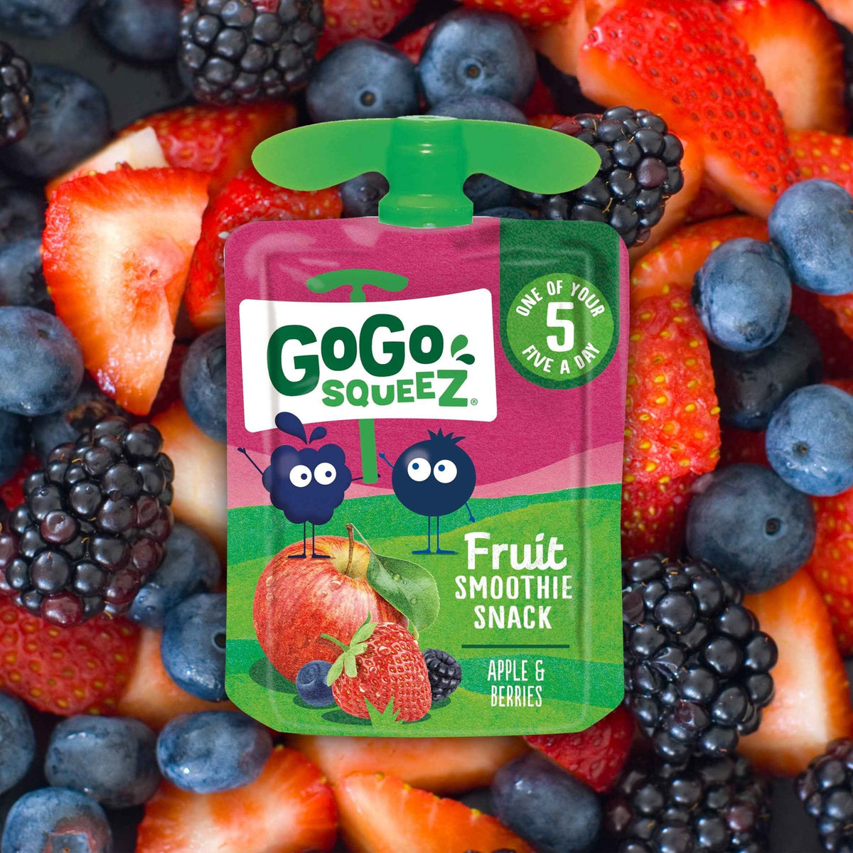 Fruit Smoothie Snack Apple by GOGO SQUEEZ