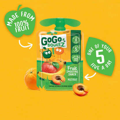 Fruit Smoothie Snack - Multifruit by GOGO SQUEEZ