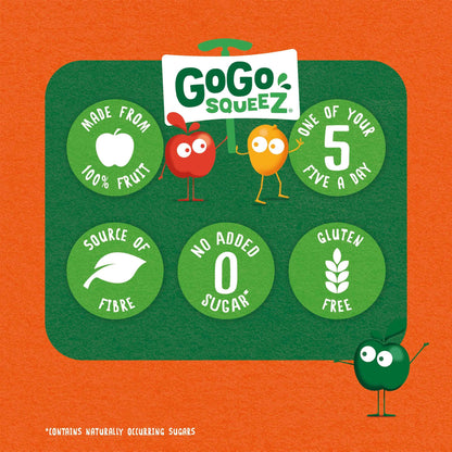 Fruit Snack Apple Mango 4x90g by GoGo squeeZ