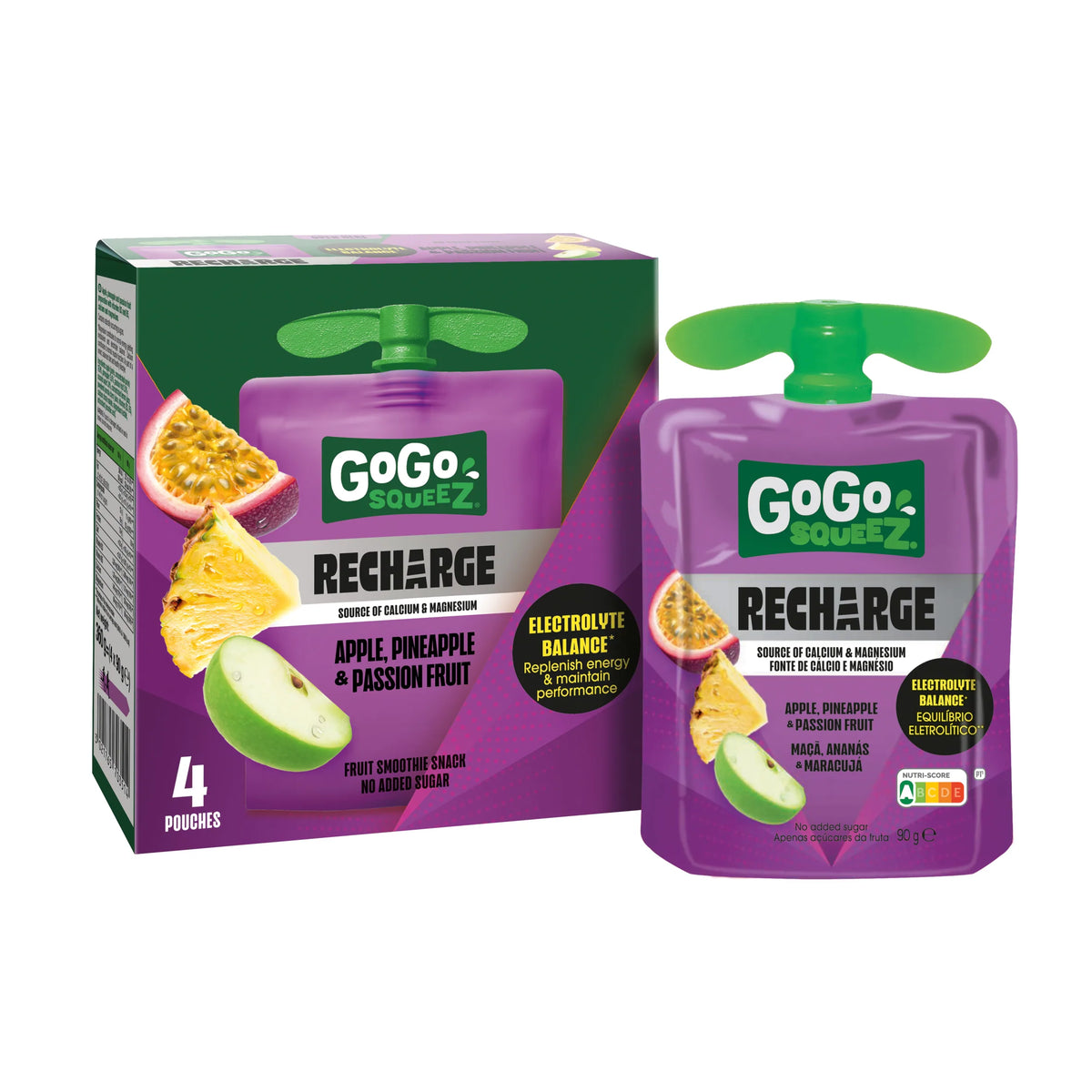 Recharge Apple, Pineapple & by GOGO SQUEEZ at The British Vault
