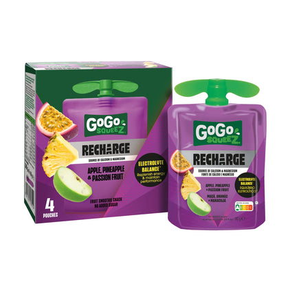 Recharge Apple, Pineapple & by GOGO SQUEEZ at The British Vault