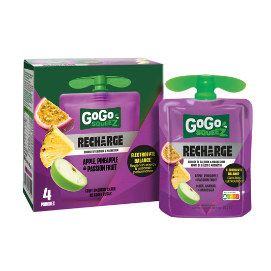 Recharge Apple, Pineapple & by GOGO SQUEEZ at The British Vault