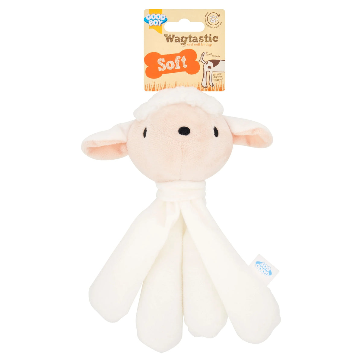 Wagtastic Crinkl Legs Dog Toy by GOOD BOY