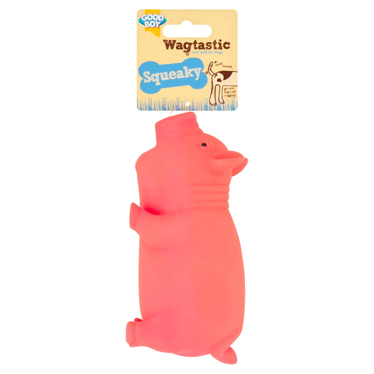 Wagtastic Piggy Dog Toy by GOOD BOY