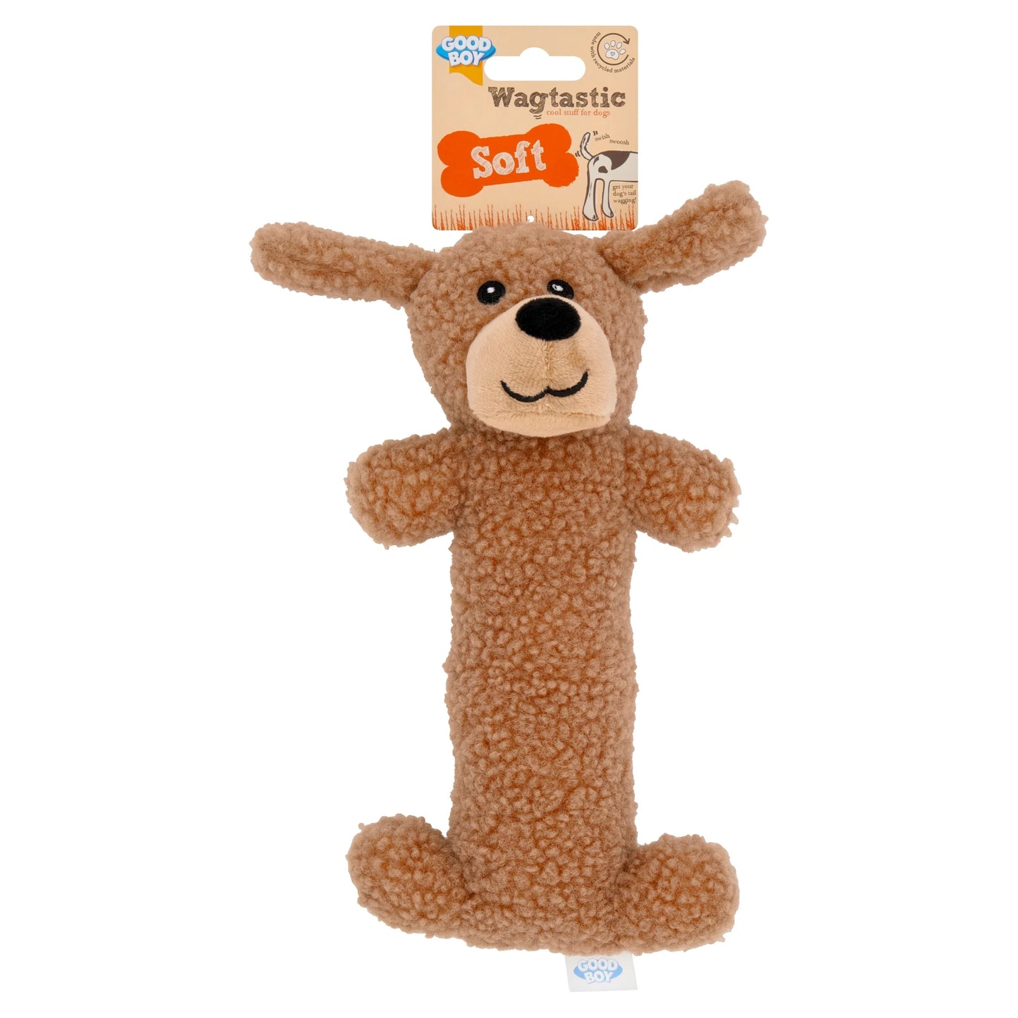 Wagtastic Soft Plush Dog Toy by GOOD BOY
